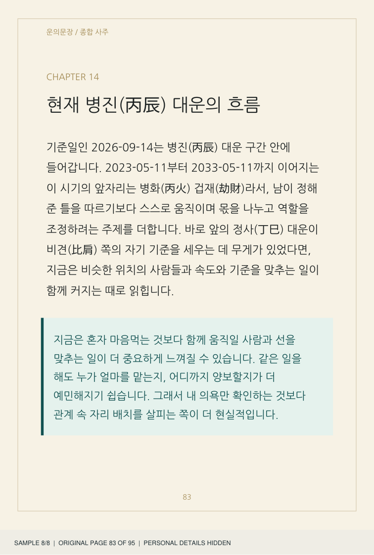 대운 풀이 견본 — 원본 83쪽
